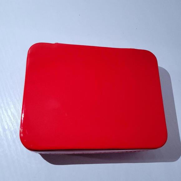 Louboutin Patent Red Case Vip Gift Box Zipper - Picture 5 of 7